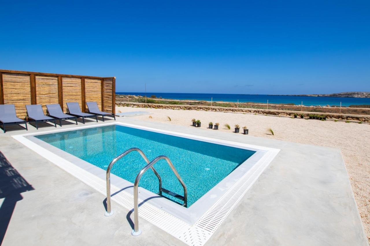 Cato Agro 5, Seafront Villa With Private Pool Afiartis Eksteriør bilde