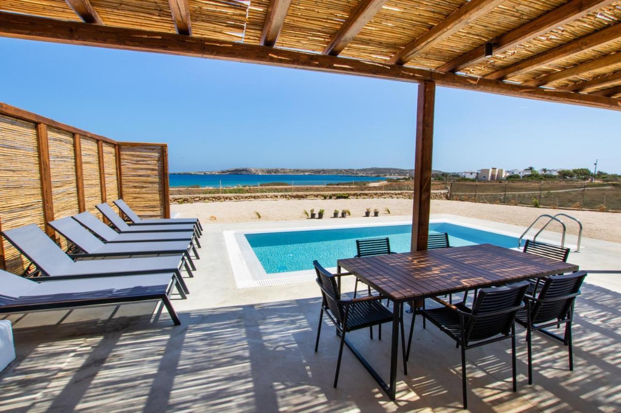Cato Agro 5, Seafront Villa With Private Pool Afiartis Eksteriør bilde